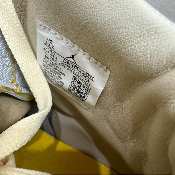 Jordan 2 Retro SP Union Grey Fog Size 10.5 - Picture 5 of 11